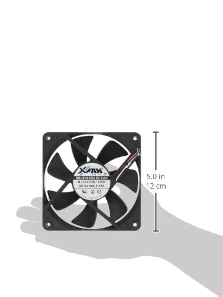 Amazon | X-FAN 120mmファン RDL1225S(17SP) | X-FAN | ケース